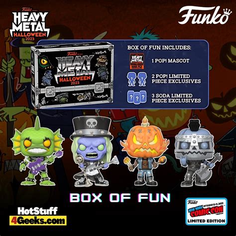 heavy metal funko box of fun|Buy Heavy Metal Halloween Box of Fun 2023 at Funko..